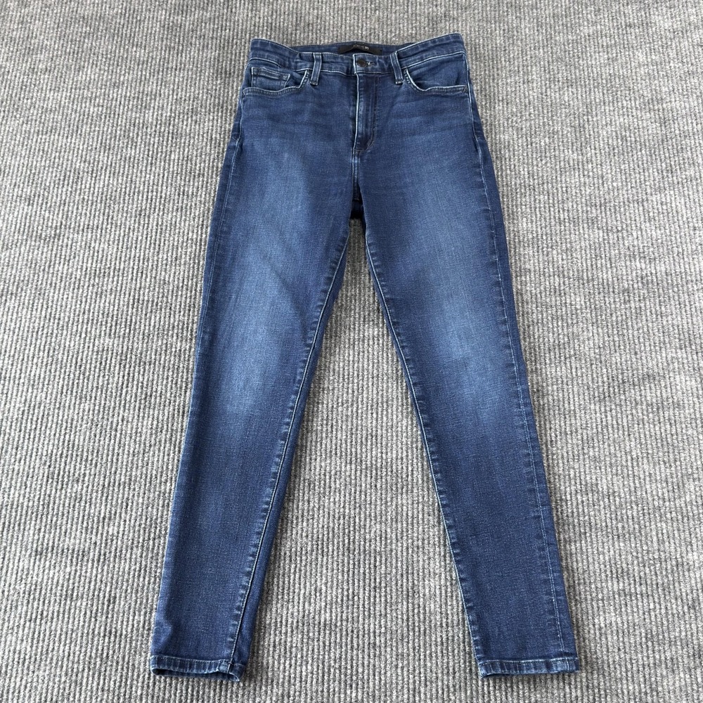 Joes Jeans Skinny Jeans Womens W29 Blue Medium Wash Mid Rise Stretch Denim